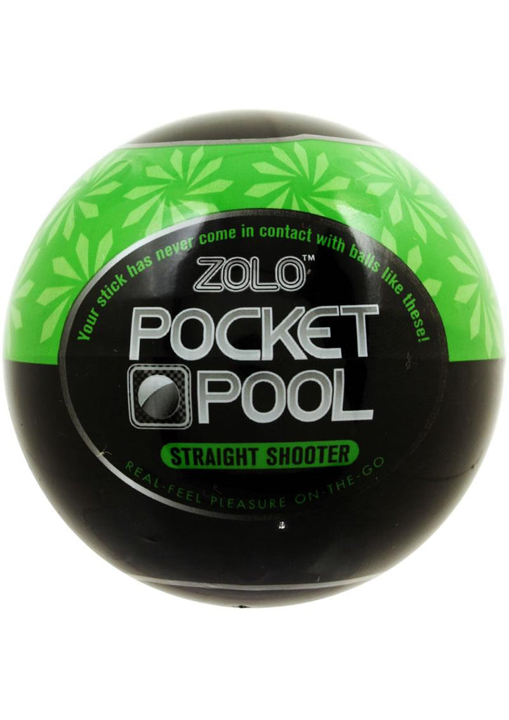 ZOLO Pocket Pool Straight Shooter - Green
